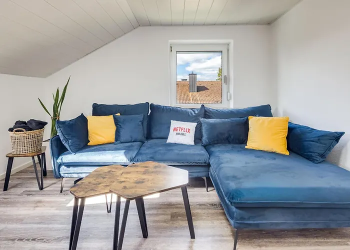 Monkey Flat 2 In Vohburg Mit Buero Апартаменты Vohburg an der Donau